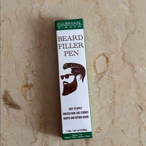 Clubman Pinaud Beard Filler Pen-Dark Brown